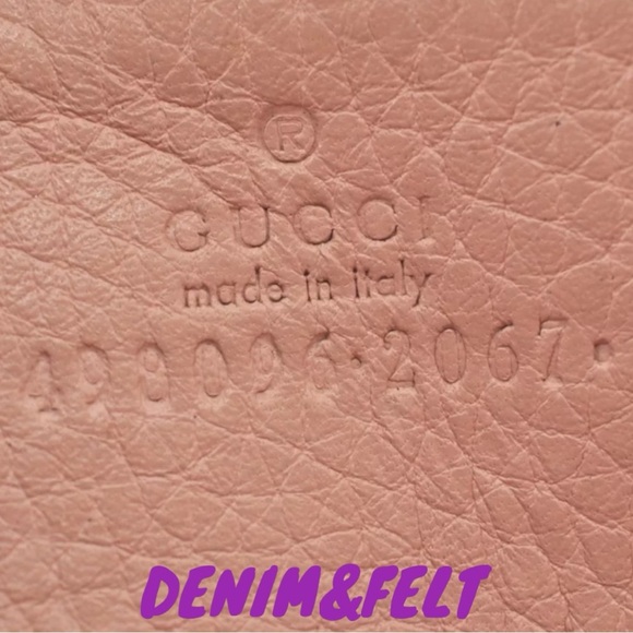 🐝GUCCI Pink Cellarius Calfskin Blind For Love Animalier Zip  Key Case/Pouch - Picture 14 of 16